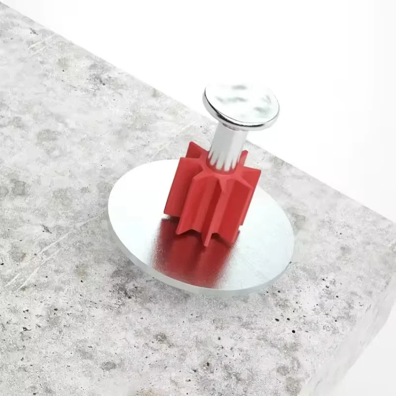 Kohlenstoffstahl-Betonnagel mit Dichtung M3.5 Hochfester Zementnagel für abgehängte Decken – Detail 2