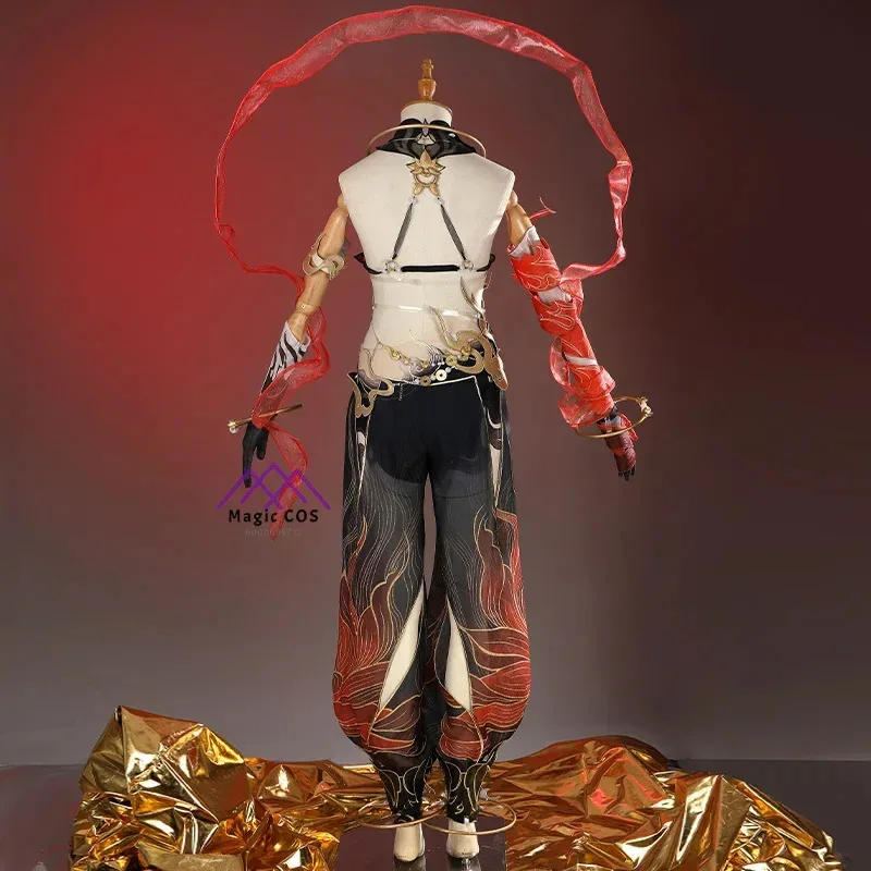 Игра Naraka: Bladepoint Новое поступление Tarka Ji Косплей Костюм для женщин Ne Zha Косплей Аниме Love Live Красная одежда Высокое качество