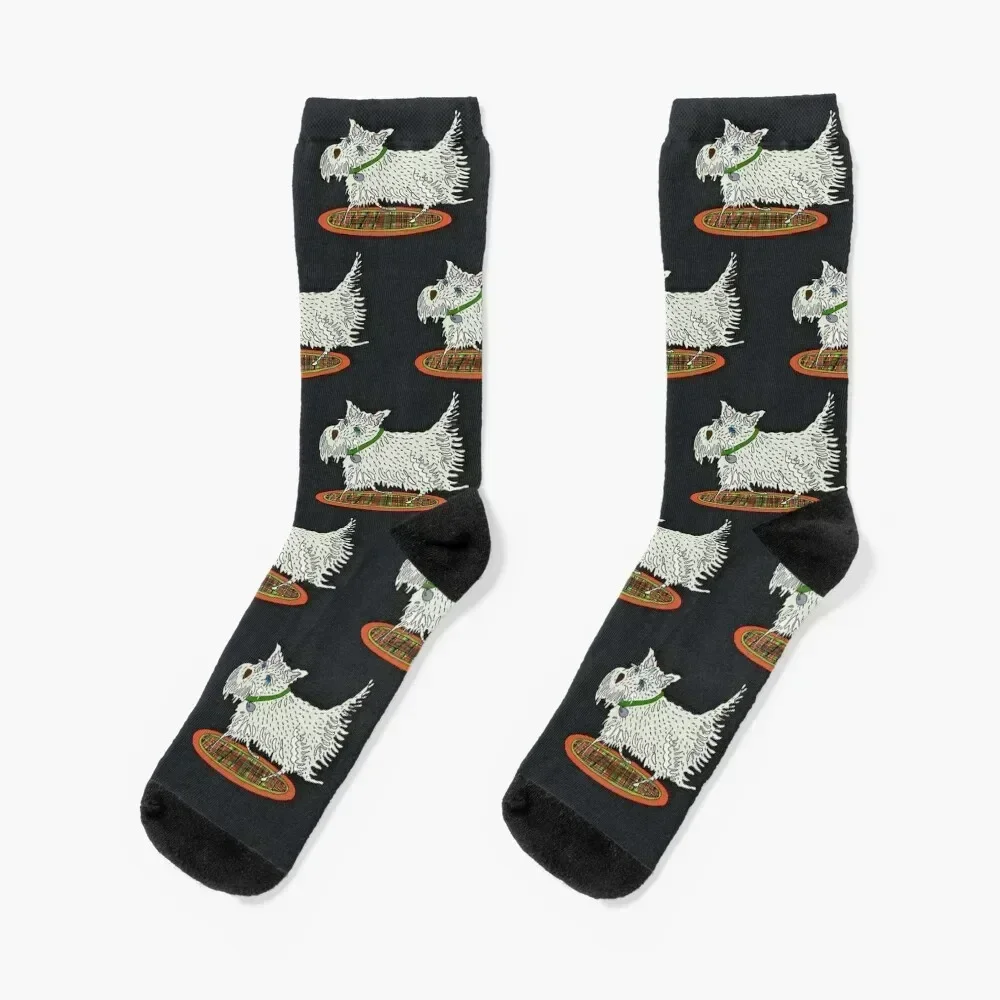 West Highland Socks heated anime japanese fashion Socks Female Men's