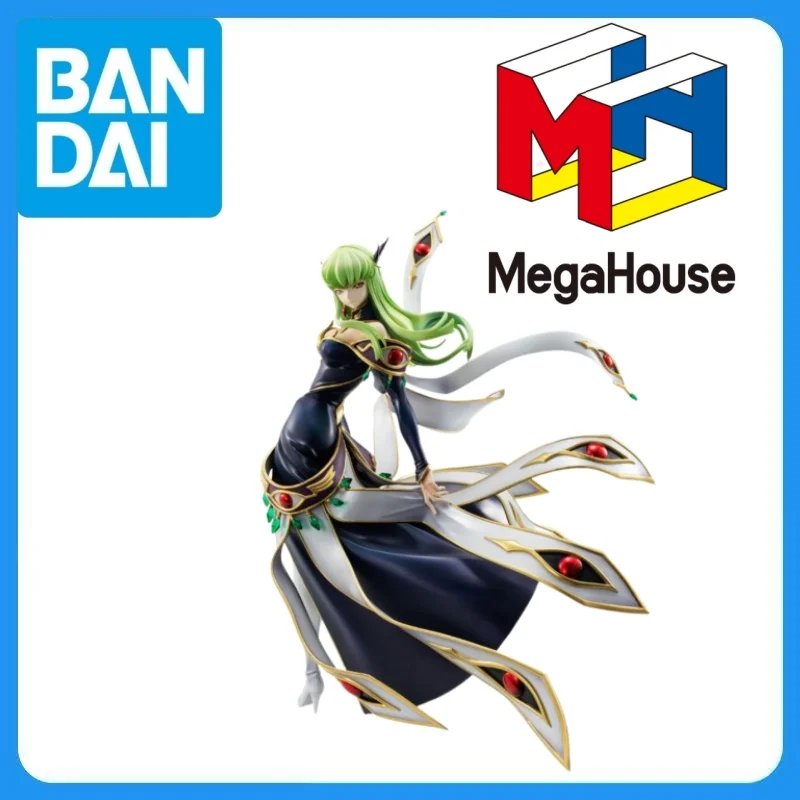 In Stock Genuine MegaHouse Code Geass Hangyaku No Lelouch R2 C.C. Precious G.E.M. Britannia Costume Ver Model Decoration