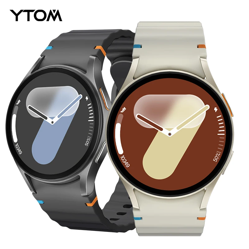 أحدث ساعة YTOM 7 ساعة ذكية صغيرة للنساء AMOLED بلوتوث دعوة ساعة ذكية 1.3 بوصة SOS إطار من سبائك التيتانيوم 2025 ساعة جديدة