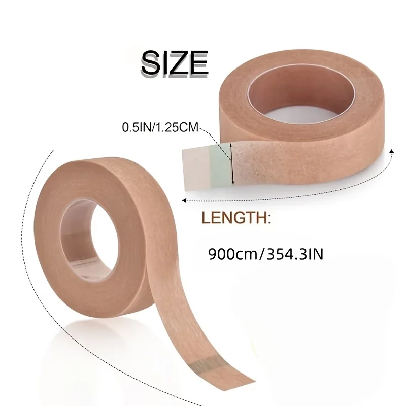 2 Rolls Nasal Shaping Facial Tape, 0.5 x 354.3 in Per Roll, Microporous Breathable for All Skin Types
