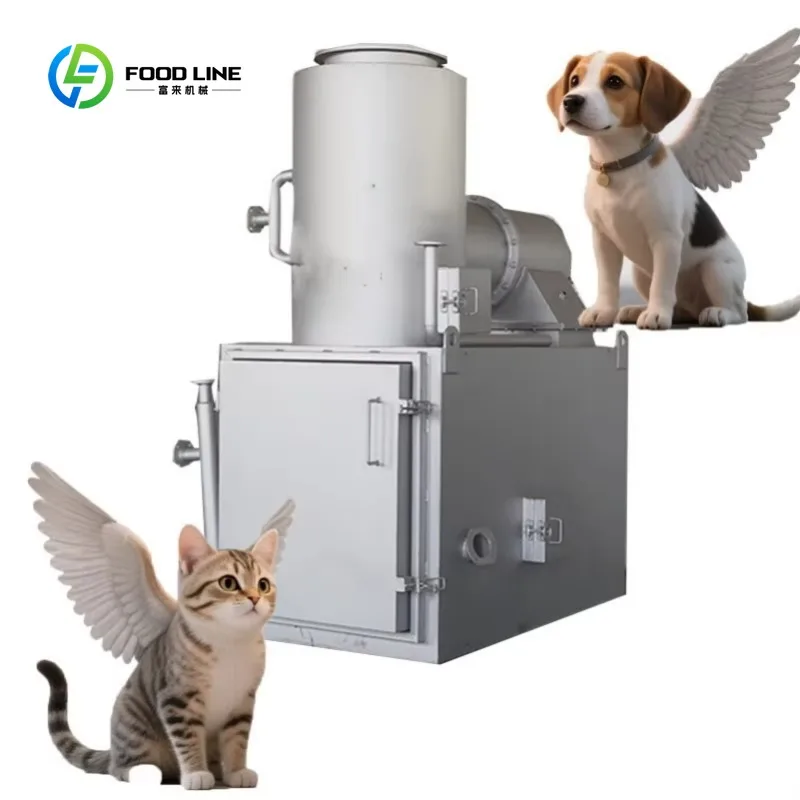 Customized Energy Saving Electric Waste Incinerator with Intelligent Control Panel and Dual Chamber