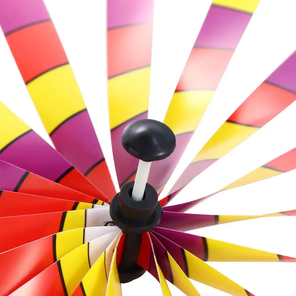 Interés amusants pour enfants, cadeaux pour décoration de jardin, jouets moulin à vent rotatifs, moulin à vent monocouche