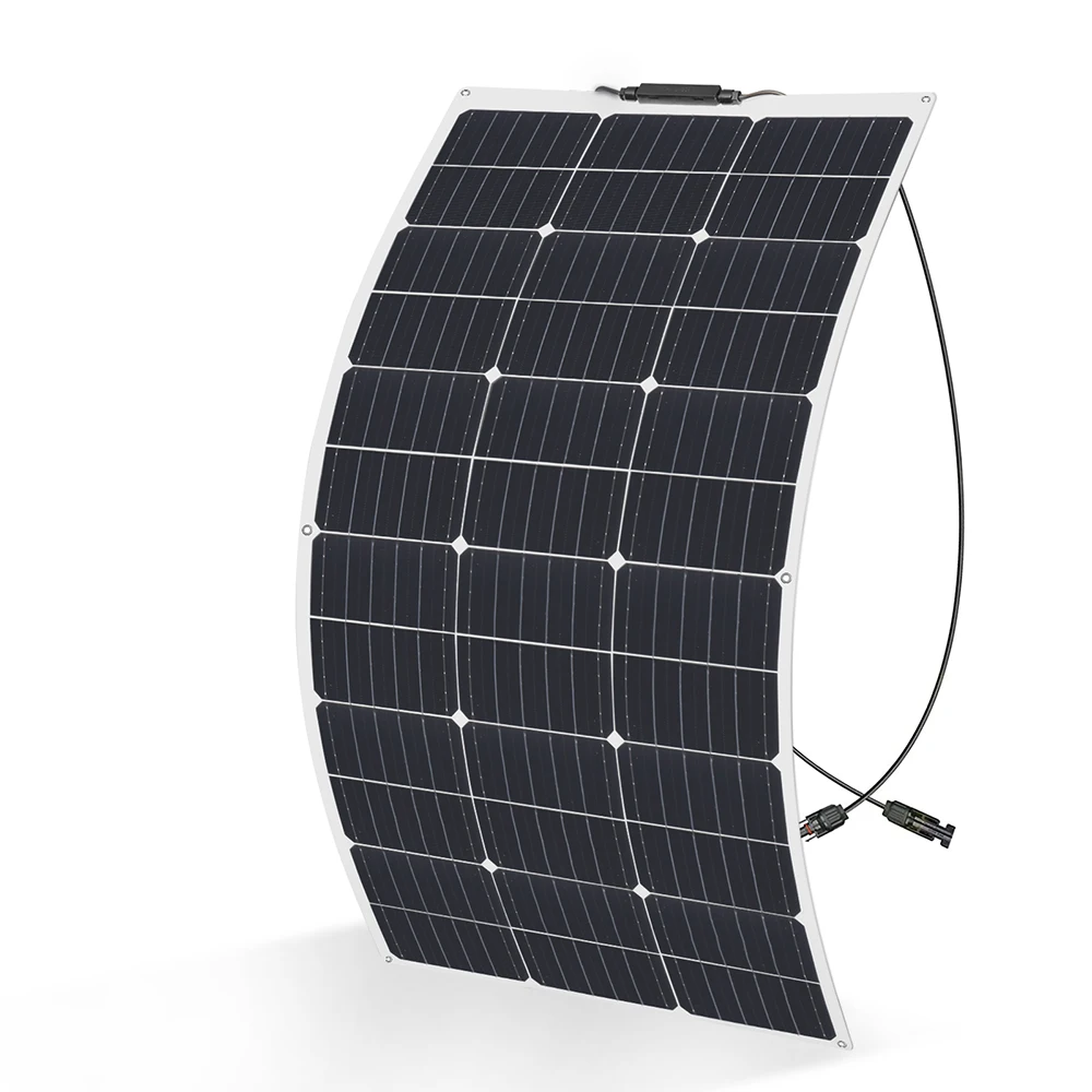 XINPUGUANG Flexible Solar Panel Sets 18V 100W 150W 200W 300W 400W For Car/Home/Camping Waterproof Mono Cell Solar Charge Battery