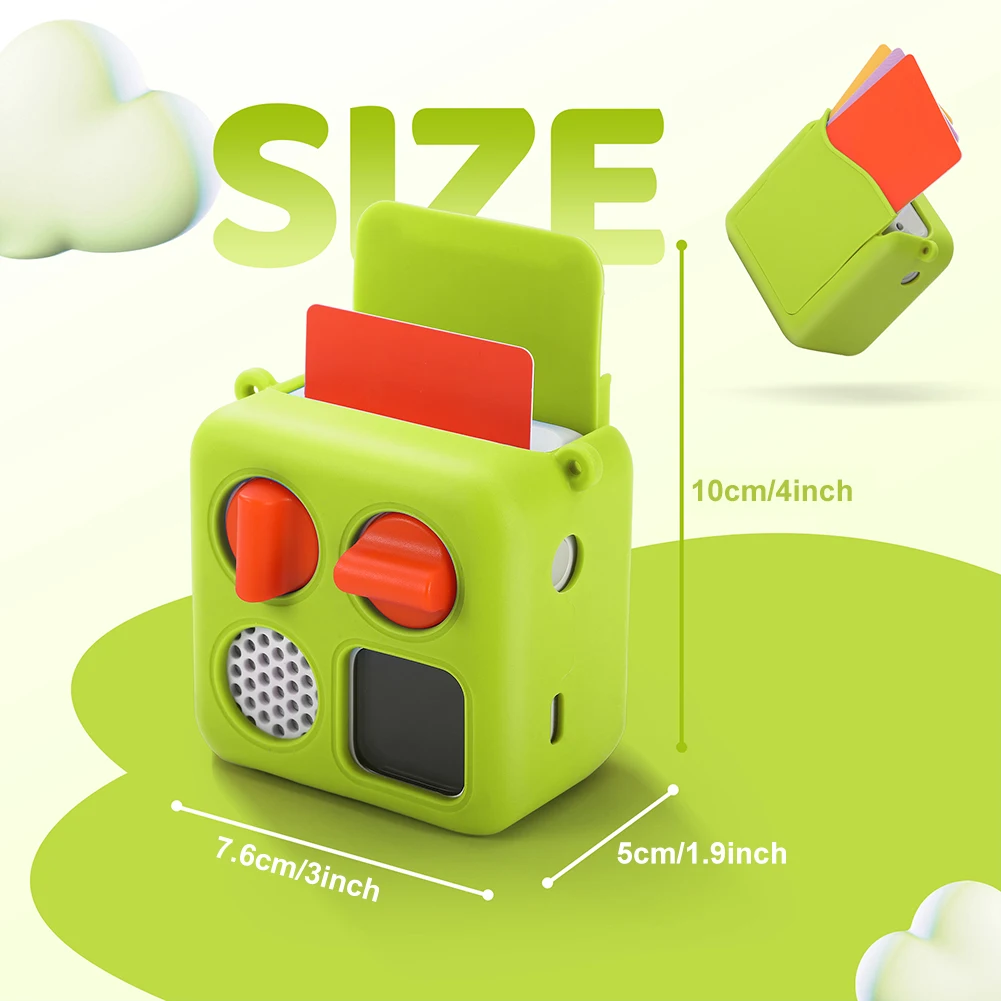 Silicone Cover Anti-Slip Protective Sleeve Case Protective Cover for Yoto Mini Audio Player