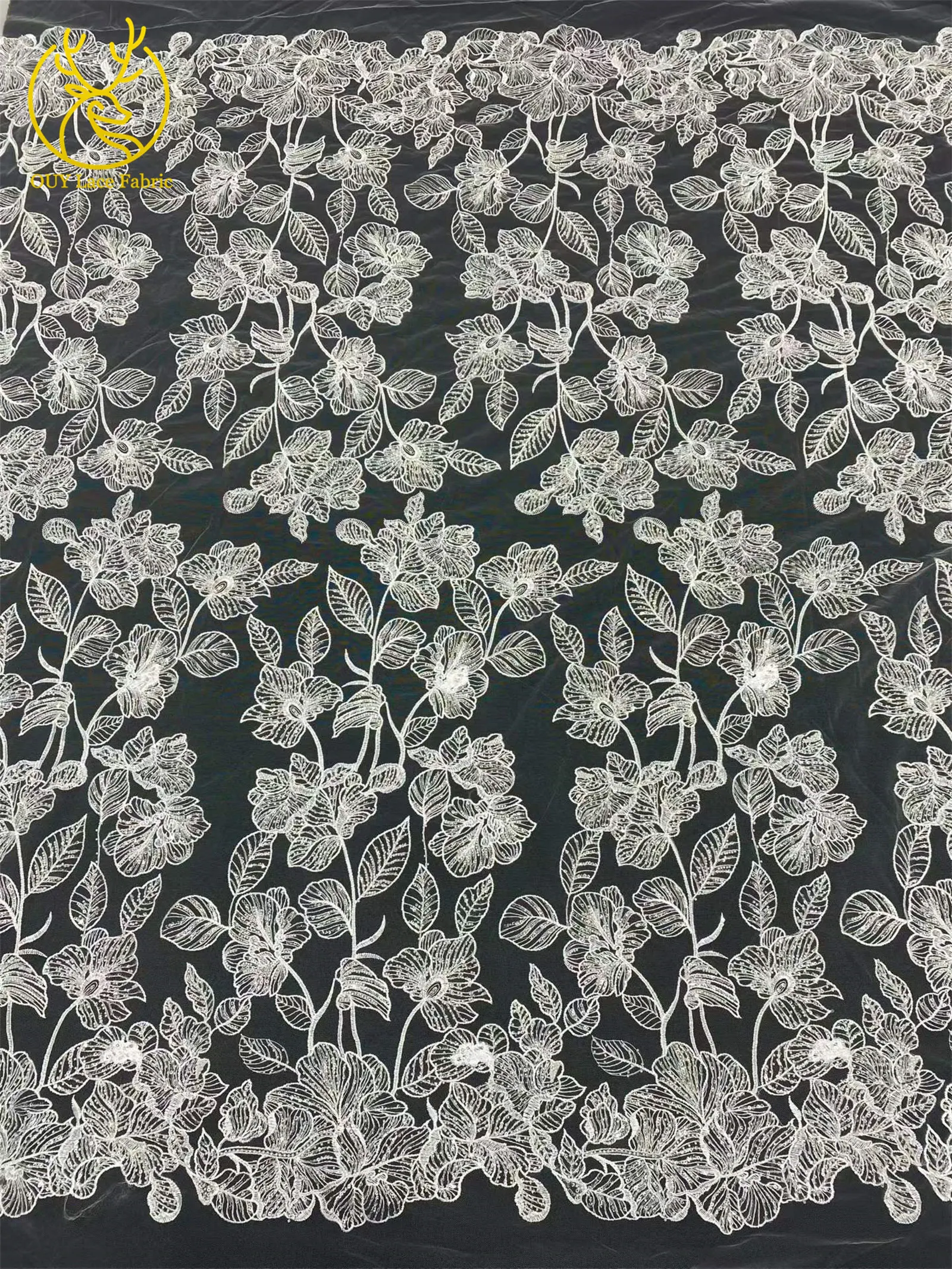 Modische französische Pailletten-Tüll-Stickerei-Spitze 2026 Lila Afrikanische Perlen-Spitze Nigerianische Braut-Hochzeits-Spitze – Detail 17