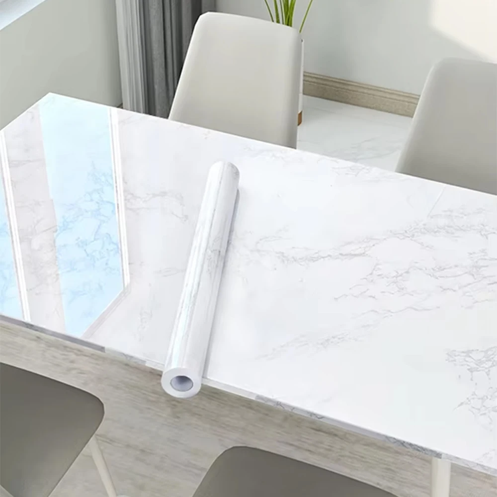 

Самоклеящиеся наклейки на стену с мраморным узором в европейском стиле, термостойкие влагостойкие обои для спальни, гостиной, кухни