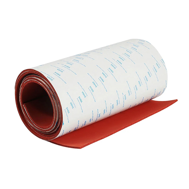 Heat Resistant Silicone Sponge Sheet 500X500MM Heat Conductive Silica Gel Filler Rubber Plate Foam