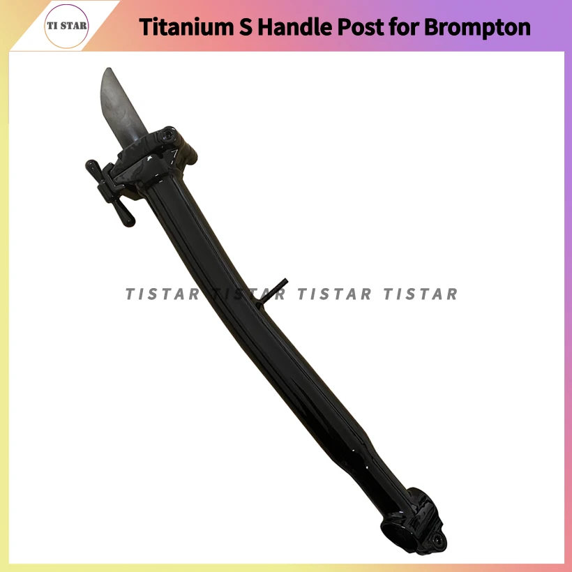 

Titanium Stem Post S Type for Brompton Folding Bike Ti Handlepost Foldable Bicycle Parts Accessories Lightweight