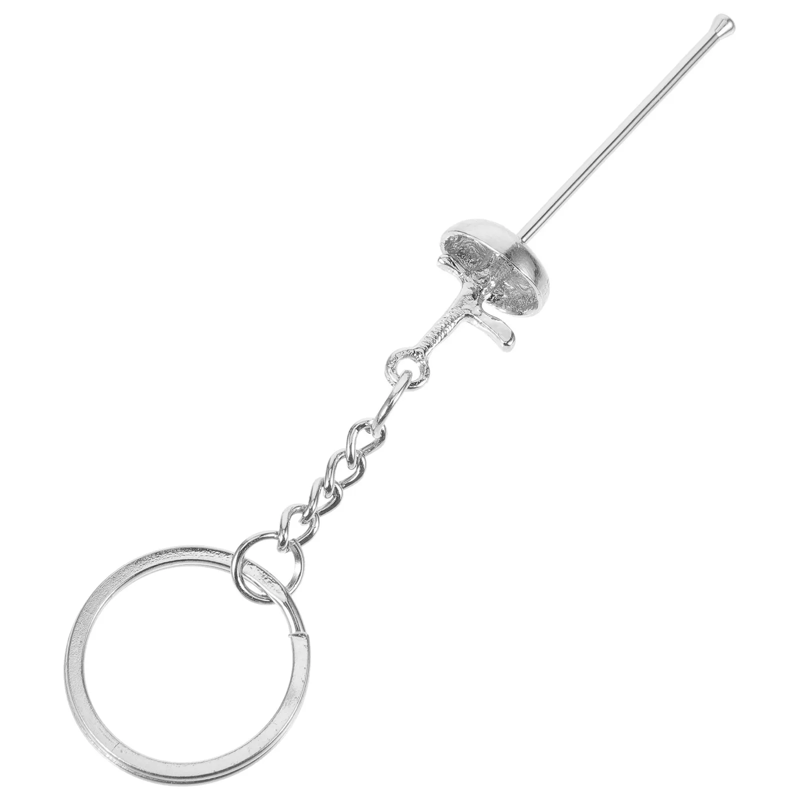 

Брелок-подвеска в виде фехтовального мечика: стильный дизайн, украшение для сумки, кошелька, телефона, подарок на день рождения