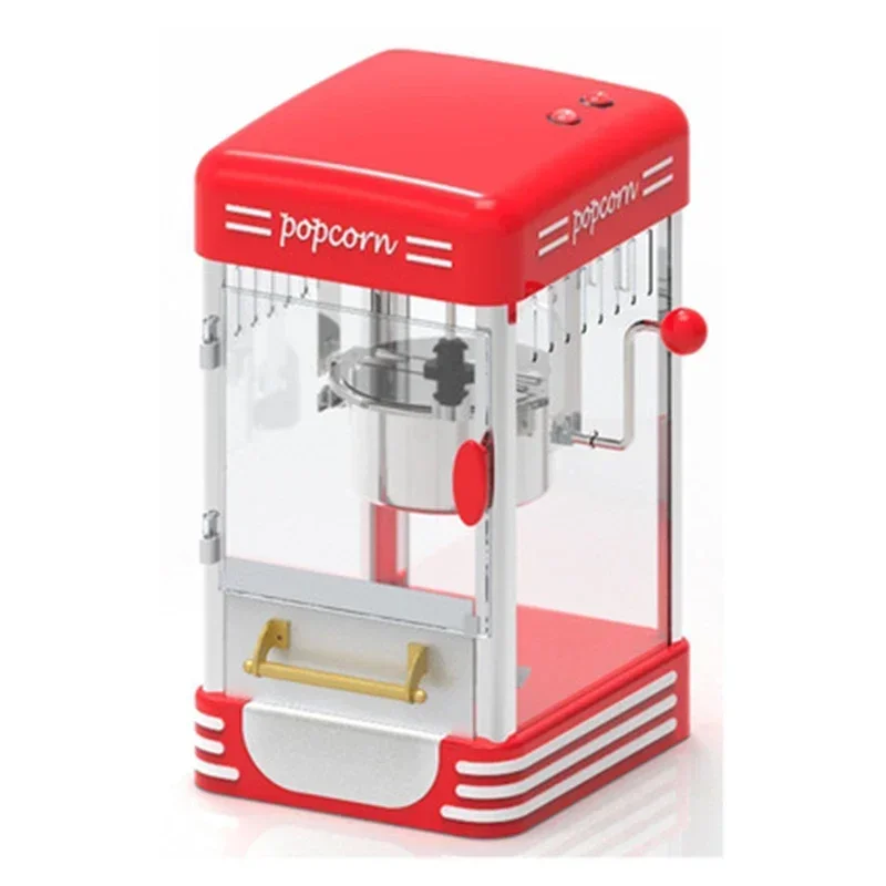 آلة صنع الفشار الكهربائية للأطفال ، نوع التحريك ، ذات سعة كبيرة ، آلة الفشار المنزلية ، صغيرة