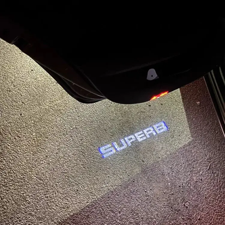 LED-Autotür-Willkommenslogo-Warnleuchte mit Schattenprojektion, Zubehör für Skoda Superb 2 MK2 3 MK3 3U 3V 3T B5 B6 B7 B8 2009 - 2020