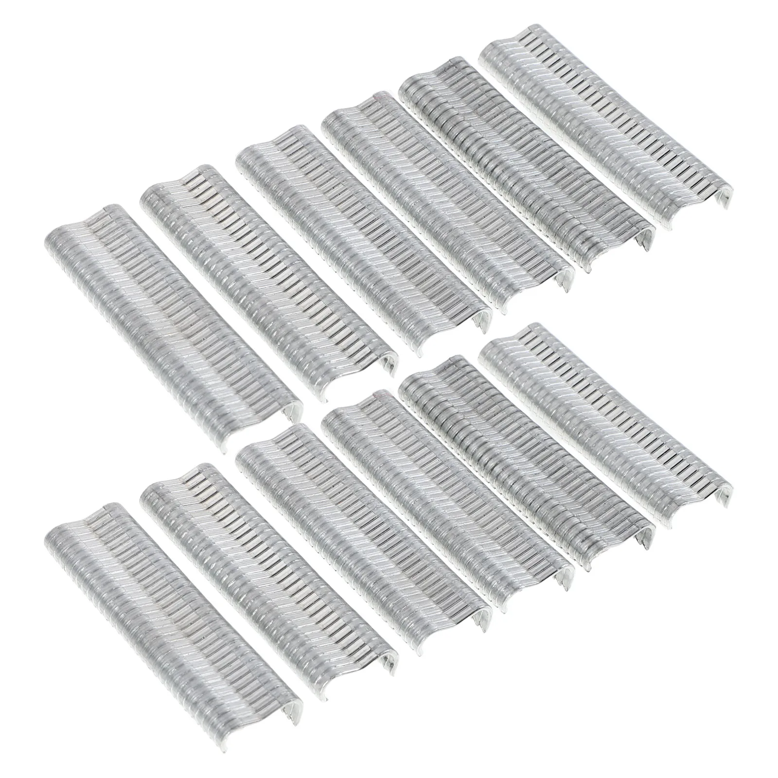 

600pcs Cage M-staple Clips for Chicken Rabbit Wire Fencing Low Carbon Steel Pet Mesh Enclosures Poultry Staples