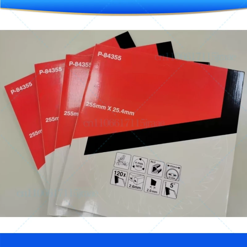 

For Makita 10 * 120T tooth ladder flat tooth cutting aluminum wood saw blade with muffler hole saw blade P-84355