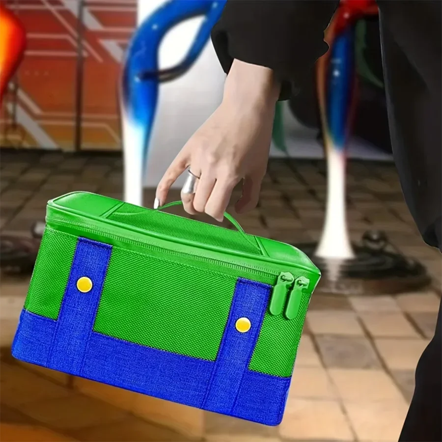 حافظة تخزين كبيرة لوحدة التحكم OLED Pro وحدة التحكم المحمولة حقيبة حمل لملحقات NS/Switch Lite #3