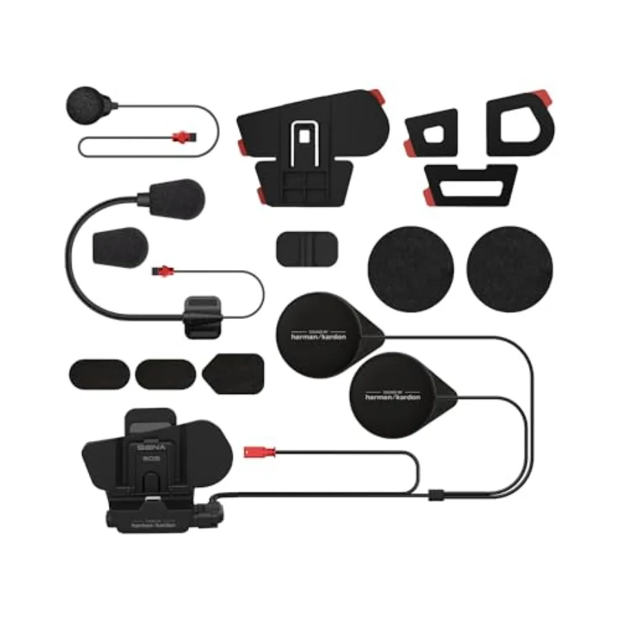 

Комплект креплений для шлема 60S с универсальным микрофоном для мотоциклистов, черный металл с прочным резиновым покрытием, надежная фиксация и надежная посадка.