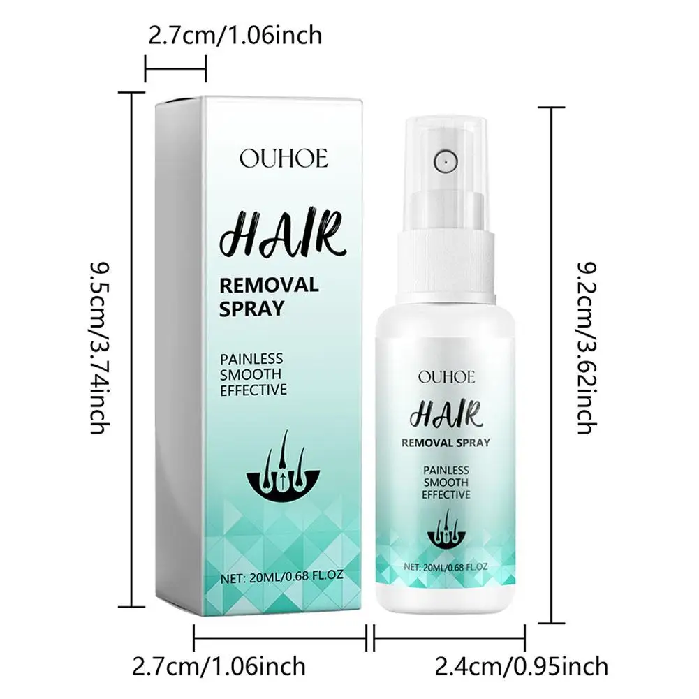 Fast Hair Removal Spray Painless Inhibitor Arm Armpit Leg Permanent Depilatory For Men Women Repair Care