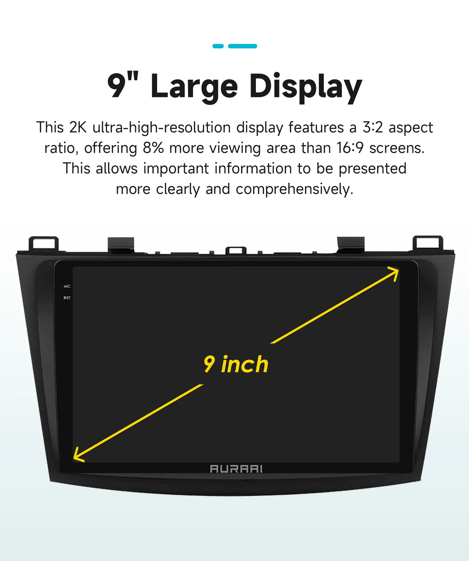 AURAAI X100 Android Auto Intelligente Bildschirm für Mazda 3 2010-2013 UNIS7870 GPS DSP Auto CarPlay AI Sprachsteuerung ADAS 360 ° CAM – Detail 33