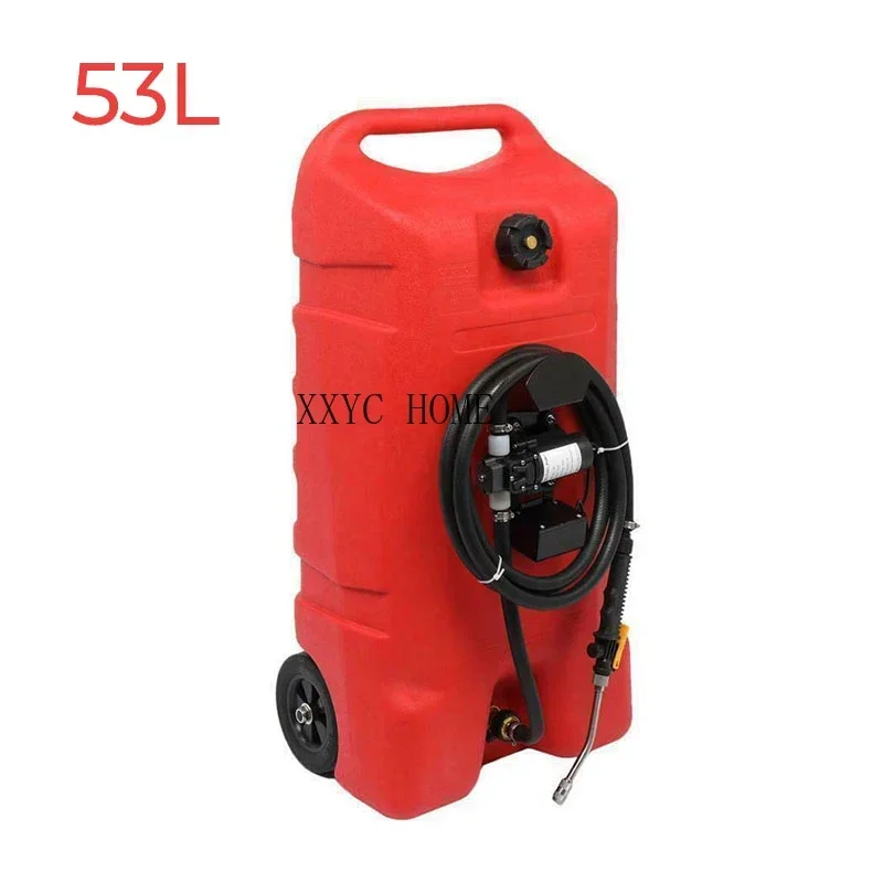 53L/240L/480L/500L Electric Portable Fuel Gasoline Diesel Caddy Transfer Tank For On-Site Refueling