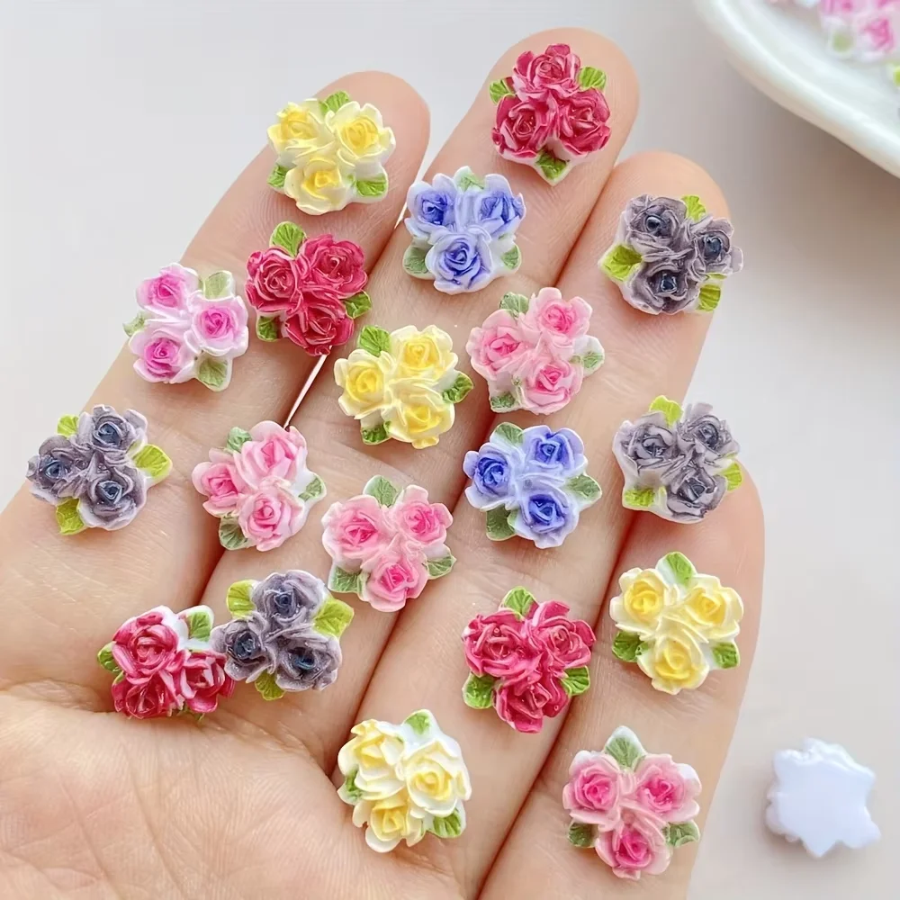 20個入り/40個入りセット:アソートのミニカラフルな樹脂製 - Resin Art Rose Petals のレビューと価格