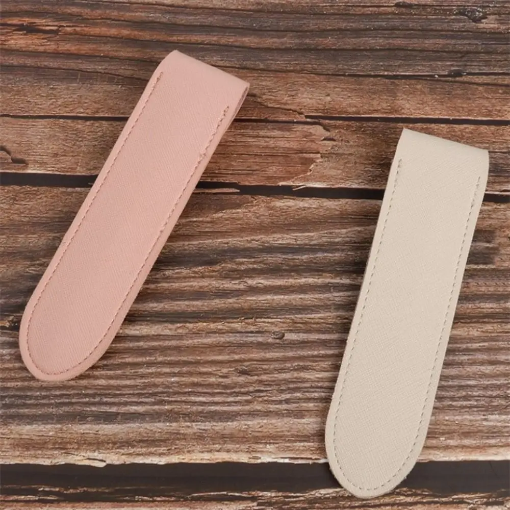 حافظة أقلام عصرية غير قابلة للانزلاق غطاء جلدي مضاد للضياع حامل أقلام رصاص ناعم مقاوم للغبار لقلم أبل 2 1 عالمي #1