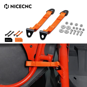 Maverick X3 UTV 도어 리미트 스트랩 Can Am Maverick X3 2017-2023 R RR 4x4 XRC XMR XRS XDS Turbo DPS 용 폴리 에스터 및 45 스틸