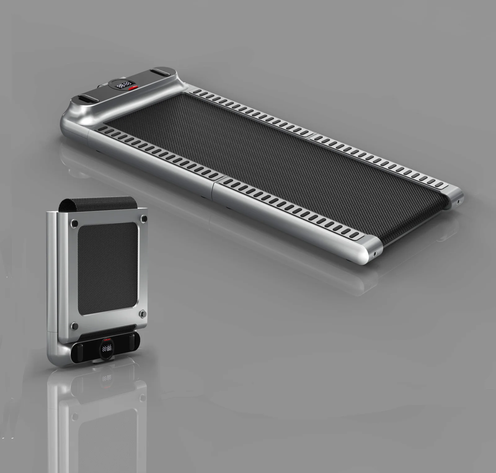 Suitable for Home Office Fitness Training Small Walking Machine Ultra-Quiet Large Screen Foldable Electric Treadmill