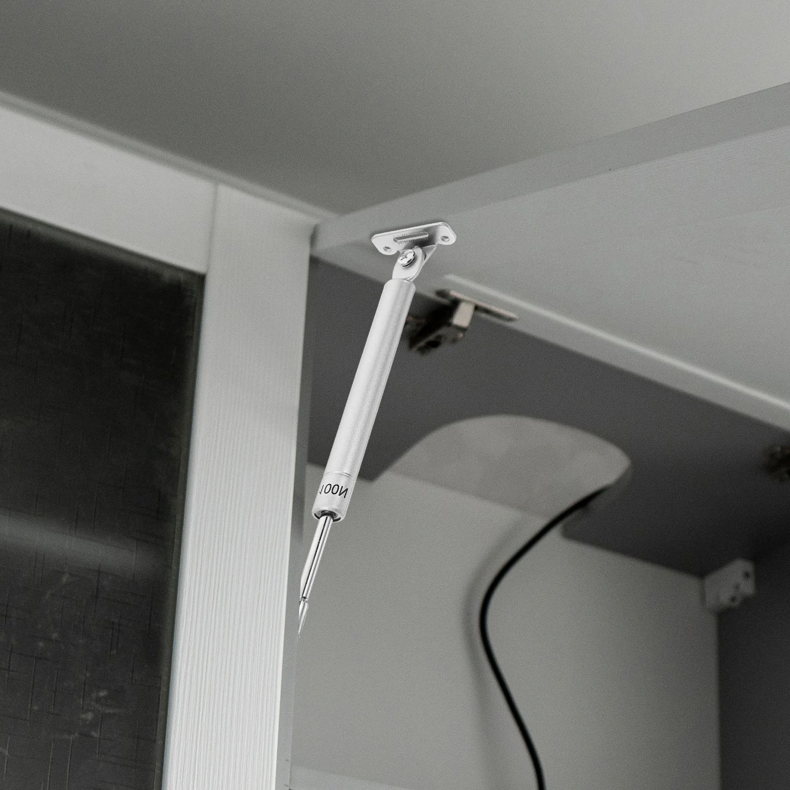 

Telescopic Support Rod 2 Pcs Hydraulic Pressure Pneumatic Rod Gas Strut for Closure Cover Steel Lift Buffer Hinge