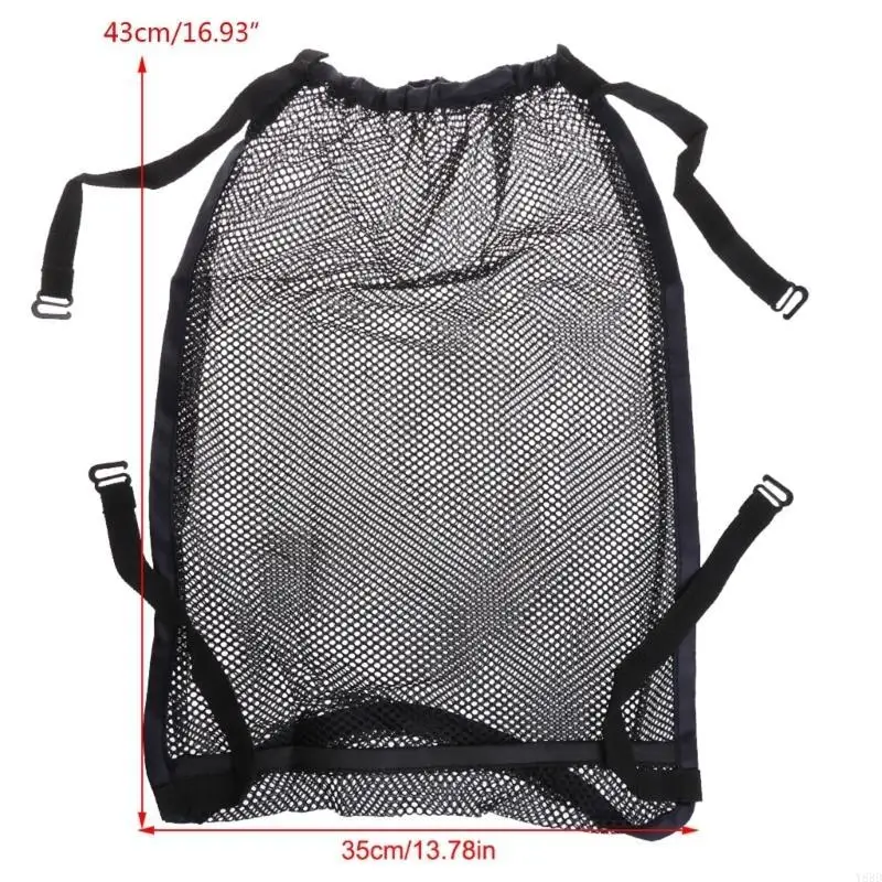 

Y88D Lightweight Baby Stroller Mesh Bag Durable Hanging Bag for All Pram