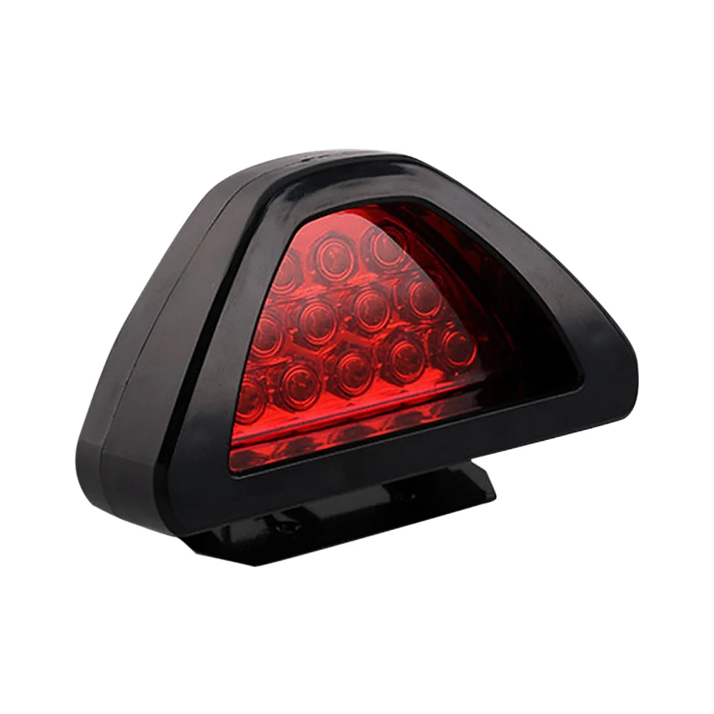 Universal Flash Warning Light Super Bright Car Strobe Light 12 LED Triangle Sporty for Auto Vehicle SUV for Truck Car Motorcycle