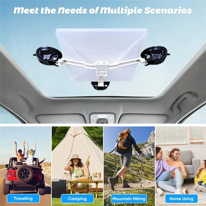 B50B-крепление на присоске для Starlink Mini, надежный монтажный комплект для окон и люков автомобиля, прочный монтажный кронштейн для спутников