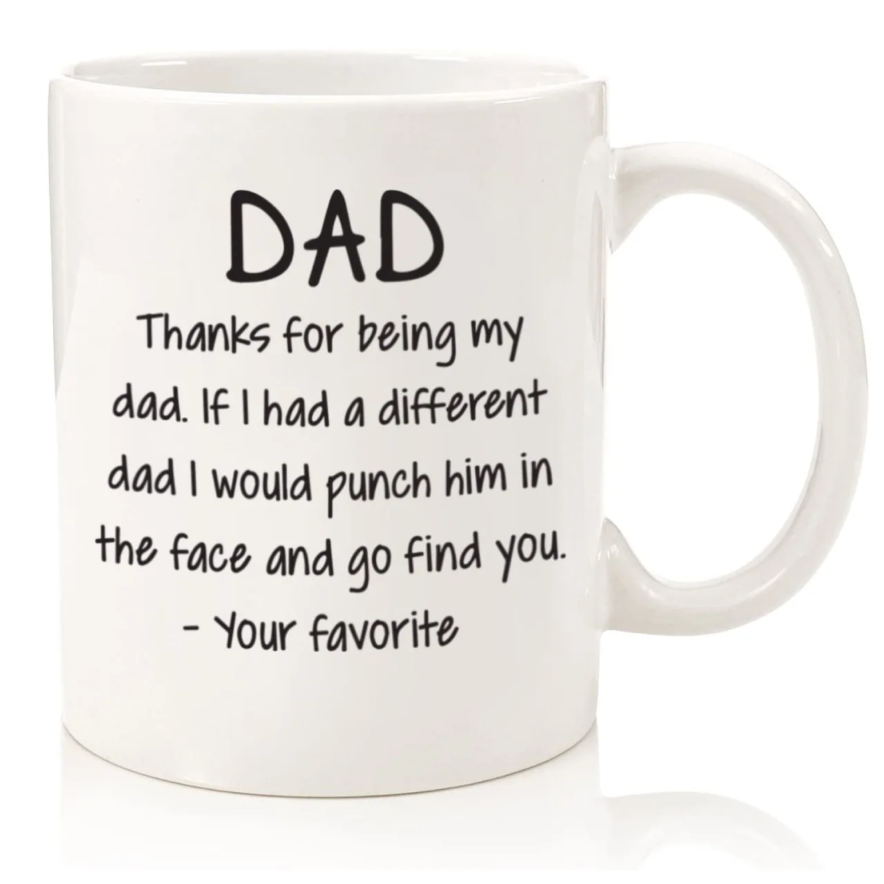 11oz koffiemok keramische theekop voor koffie, thee en warme dranken cadeau, vader en Moederdag voor papa en mama