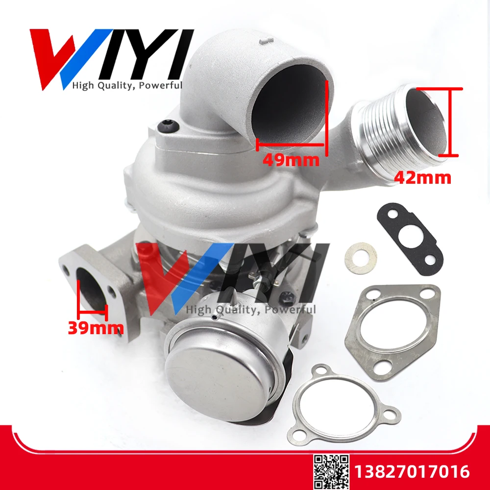 BV43 Turbocharger For Hyundai H-1 Grand Starex D4CB VGT Euro 5 Engine 28231-4A700 53039900353 53039880353 282314A700 28230-4A700