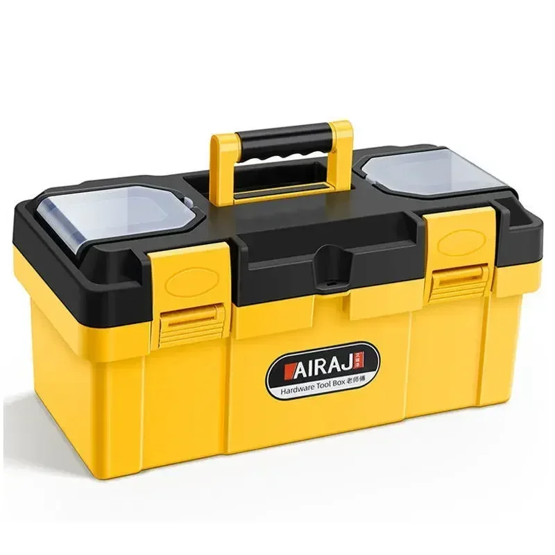 Toolbox multifunctional portable plastic box electrician maintenance large storage box hardware tool storage box