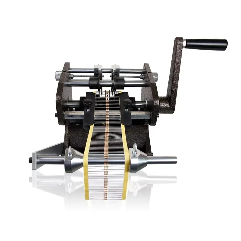 Hand Crank Tape Component Forming Machine, Type Horizontal Resistor Diode Cutting Former for Strip Electronic Parts Processing