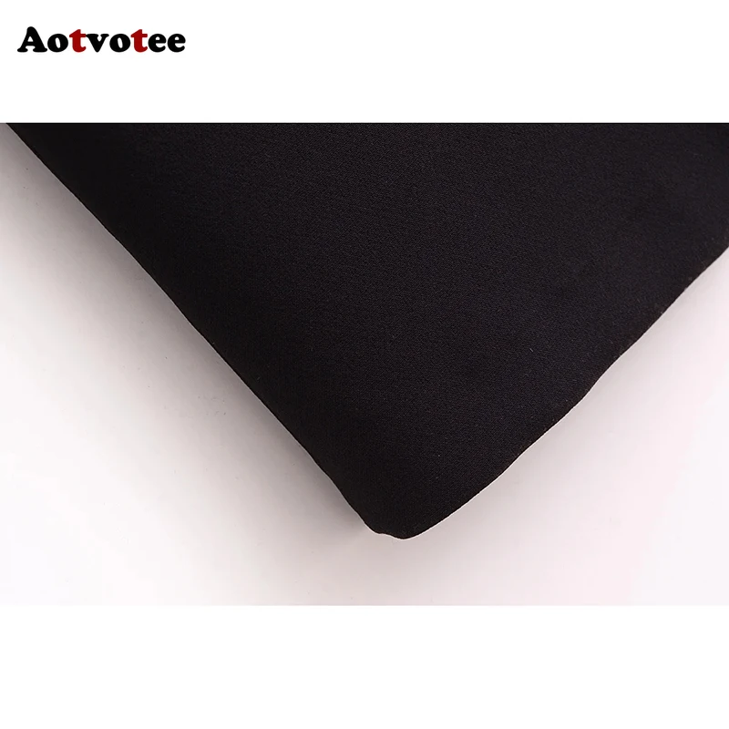 فستان Aotvotee للنساء برقبة دائرية مع حزام فساتين غير رسمية لربيع وصيف 2025 فستان نسائي جديد بصدر واحد عالي الخصر