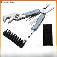 Function Wrench W 1 Outdoor Light Tool Portable Folding Mini Screwdriver