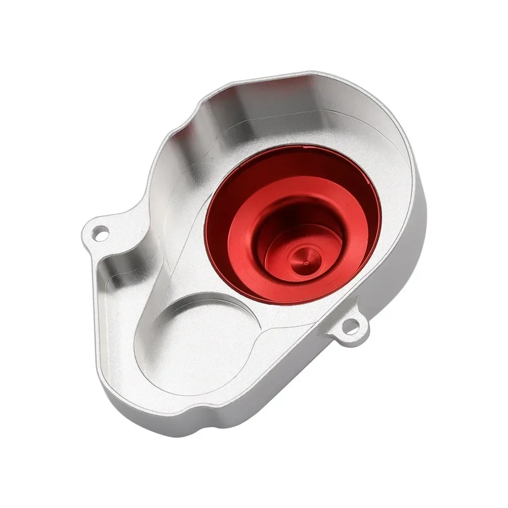 CNC Aluminium Metalen Transmissie Gear Cover Versnellingsbak Shell voor 1/10 Trxs Slash Rustler Stampede Bandit 2WD RC Auto Upgrade Onderdelen