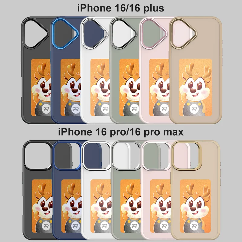 NFC 16promax iphone case E-ink screen four colors Image Transmission For Iphone 16 Pro 16 Plus 16Pro Max DIY Cases Battery Free
