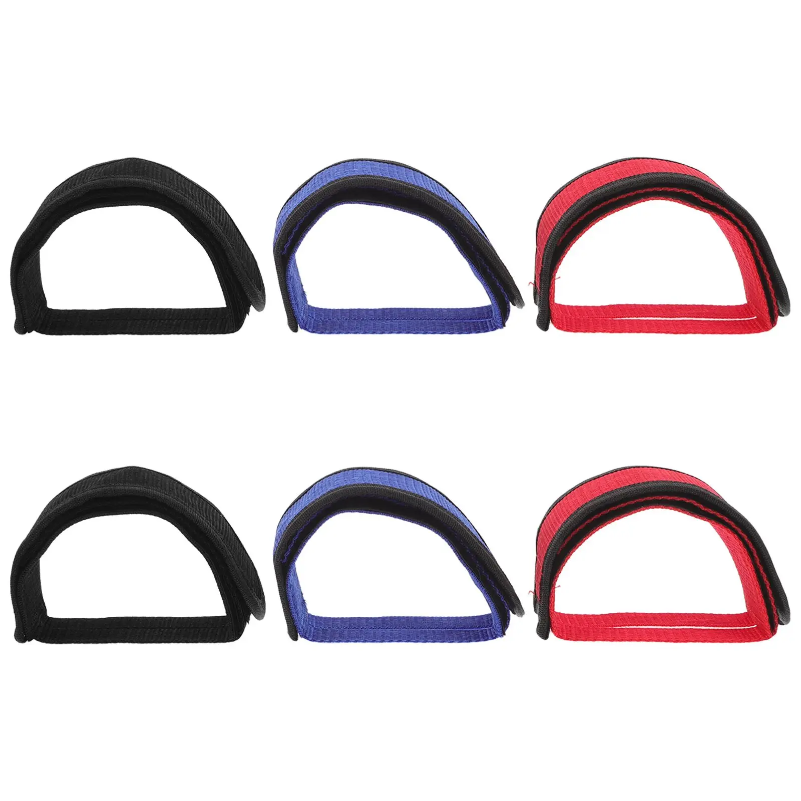 

6pcs Bike Pedal Foot Straps Replacement Pedal Straps Sports Bikes Pedal Straps Pedal Cover Exercise Bike Pedal Straps Universal