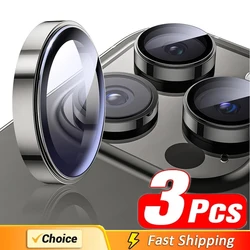 3Pcs Camera Lens Protector for IPhone 15 12 13 Pro Max Mini 14 Plus Protective Glass for IPhone 11 14 Pro Max Camera Lens Glass