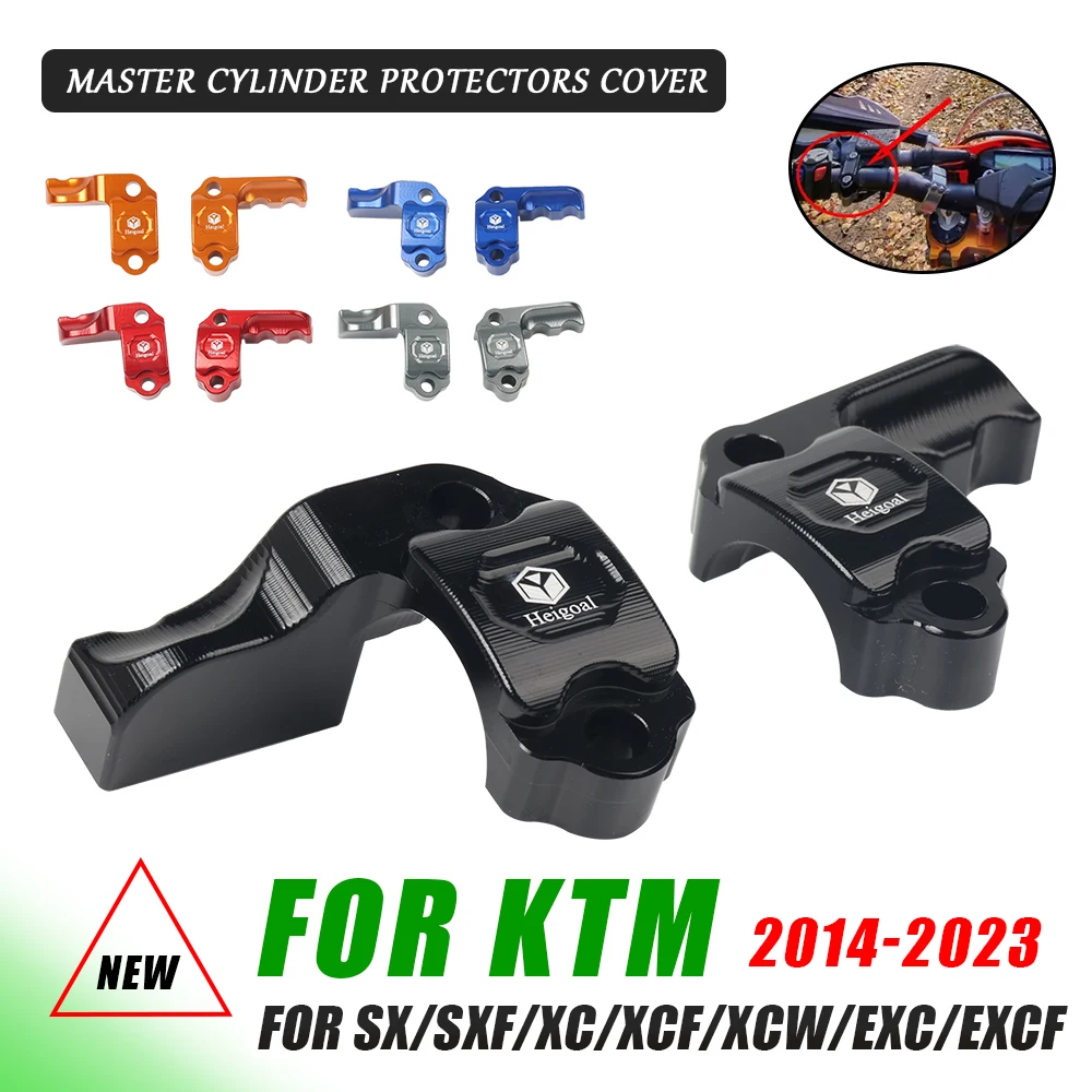 Motorcycle Master Cylinder Protectors Cover Guard For KTM 250 300 350 400 450 500 SX SXF XCW XC XCF EXC EXCF 2020 2021 2022 2023