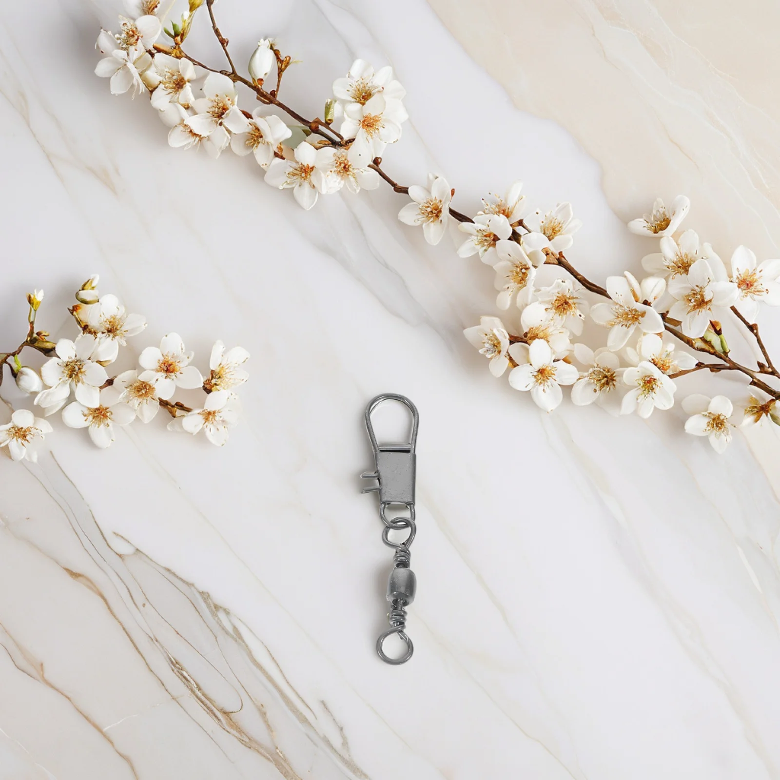 6개입 금속 훅 연 연결기 중량급 교체용 스풀 릴 소형 비행 훅 액세서리 연결 훅