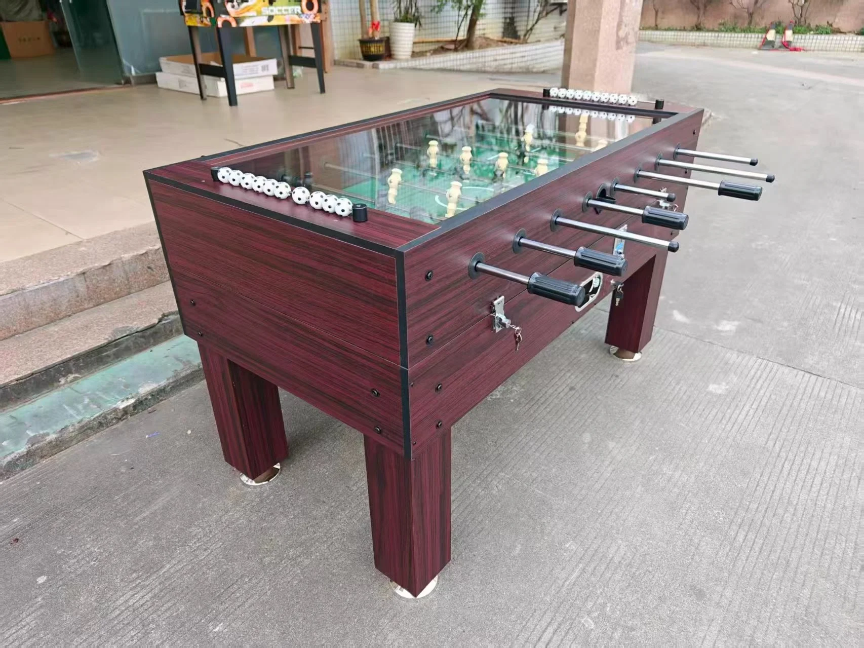 5FT Münzbetriebener Tischfußba – Foosball Table Commercial Bewertung und Preis