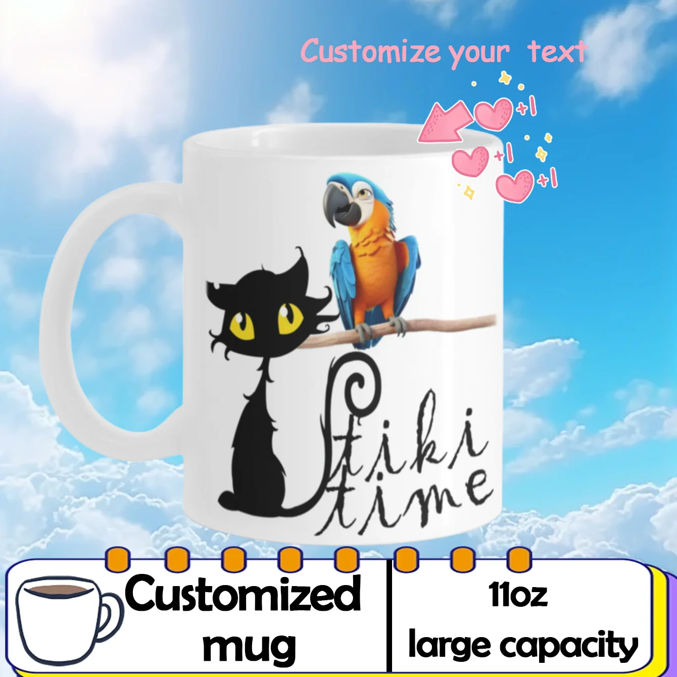 

Кружка по индивидуальному заказу большой вместимости Персонализированная чашка с изображением текстового имени персонализированный подарок