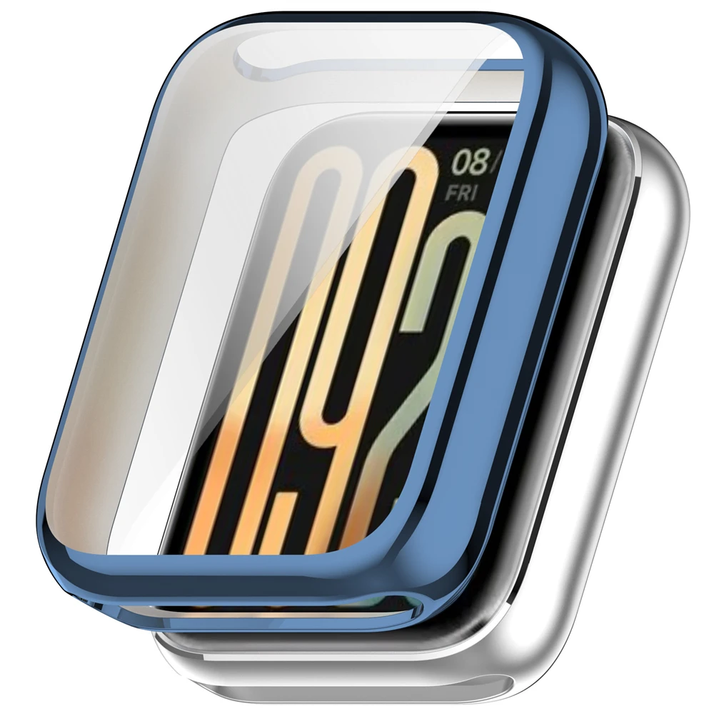 Защитный чехол для Xiaomi mi Band 9 Pro, мягкий чехол из ТПУ «все включено», защитный чехол, бампер, аксессуары для часов