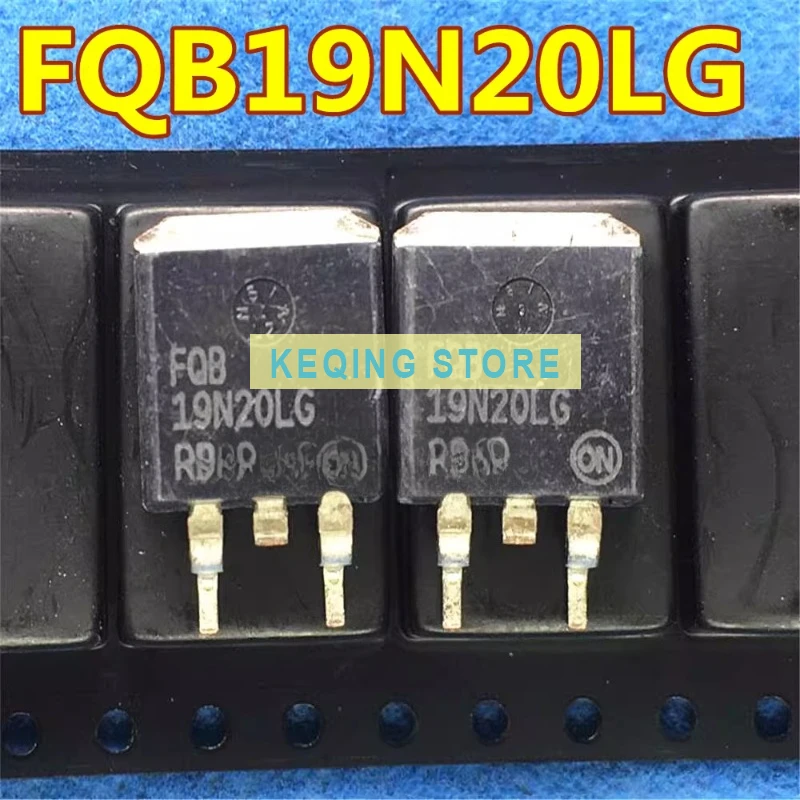 10PCS Used+Not NEW+Send after Measure Original word original code FQB19N20LTM FQB19N20LG N-channel MOS transistor 200V 21A D2PAK