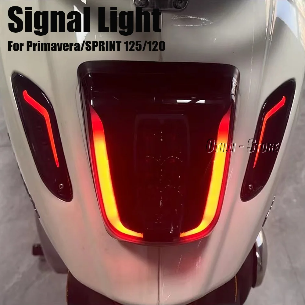 

For Vespa Primavera 125 150 Sprint 150 SPRINT 125 Flasher Indicator Motorcycle Front Rear Turn Signal Light Taillight Accessorie