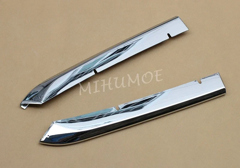 (Set Of 2) Chrome Grill Cover Trim For Mazda CX-3 CX3 DK 2016-2021 2022 2023 2024 Front Bumper Air-inlet Grille